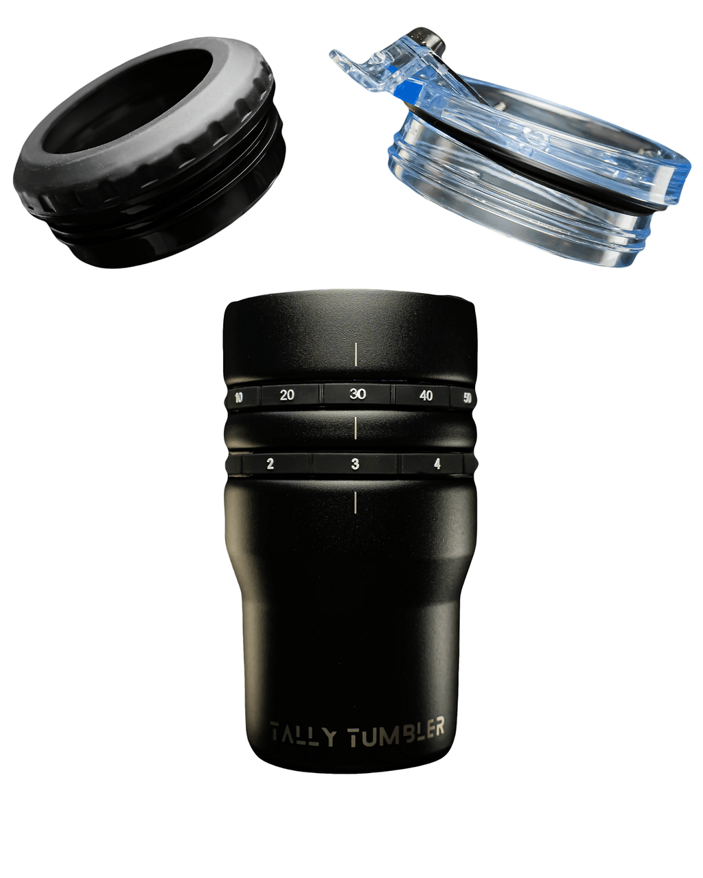 Tally Tumbler 4 - in - 1 Can Cooler & Scorekeeper 14oz - Black Girl Golf