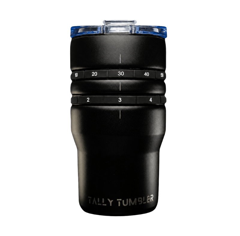 Tally Tumbler 4-in-1 Can Cooler & Scorekeeper 14oz - Black Girl Golf