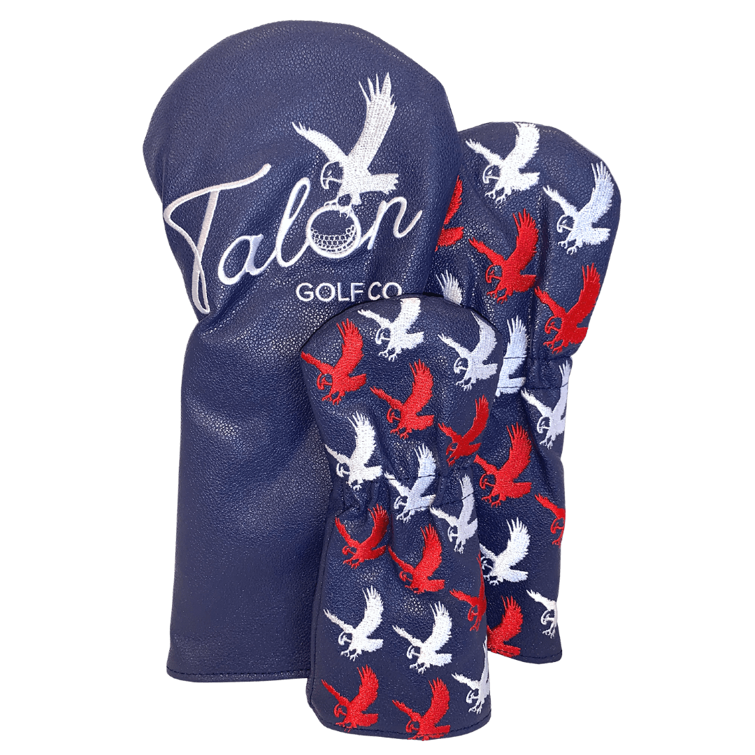 Talon Headcover 3 Pack - Black Girl Golf