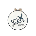 Talon Logo Ball Marker w/ Magnetic Hat Clip - Black Girl Golf