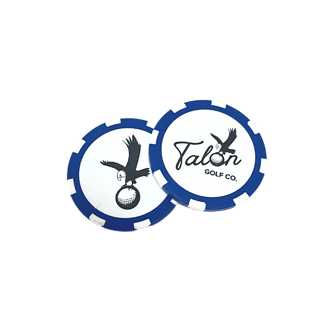 Talon Poker Chip Ball Marker - Black Girl Golf