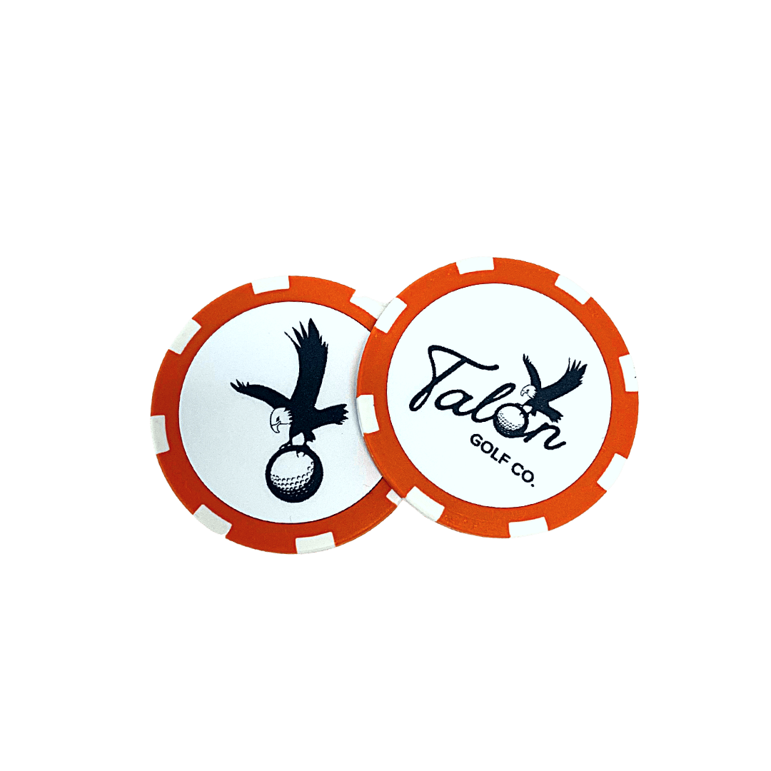 Talon Poker Chip Ball Marker - Black Girl Golf