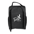 Talon Premium Grey Golf Shoe Bag - Black Girl Golf