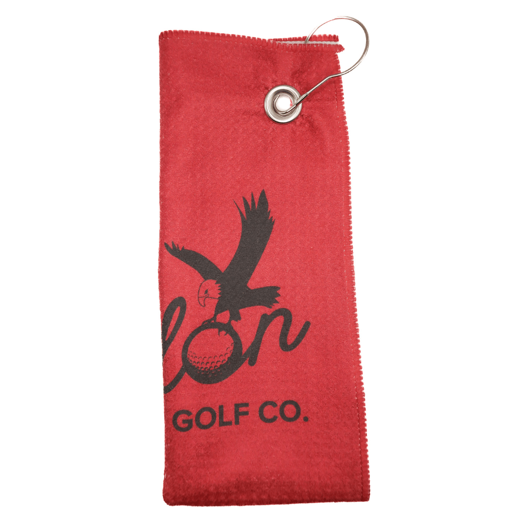 Talon Utility Golf Towels - Black Girl Golf