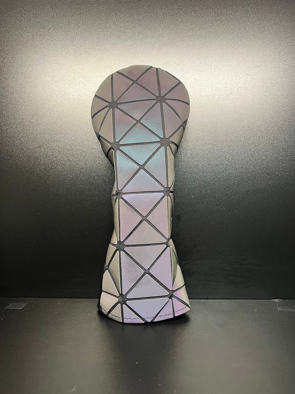 Tangram Iridescence Patterns Headcovers - Black Girl Golf