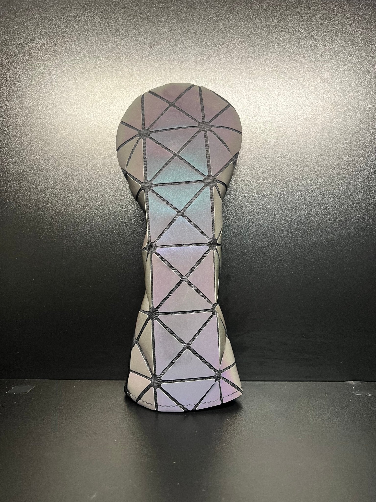 Tangram Iridescence Patterns Headcovers - Black Girl Golf