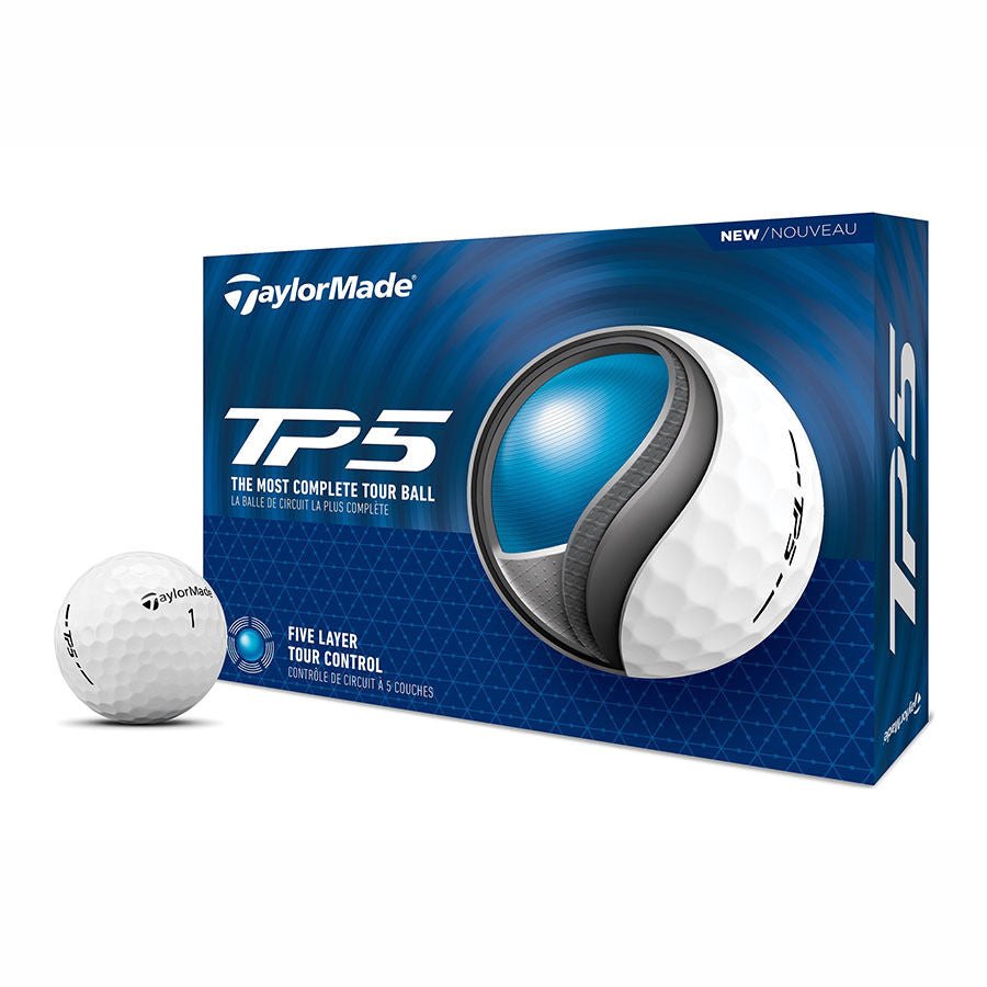 TaylorMade 2024 TP5 Golf Balls - Black Girl Golf