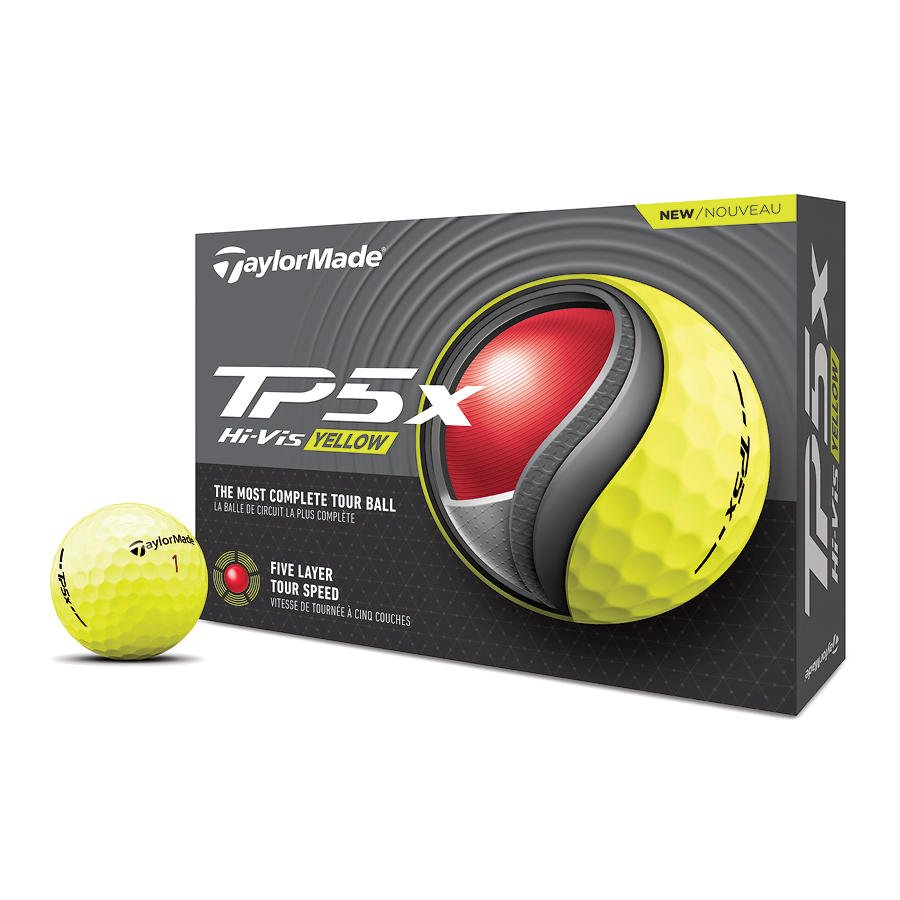 TaylorMade 2024 TP5x Golf Balls - Black Girl Golf