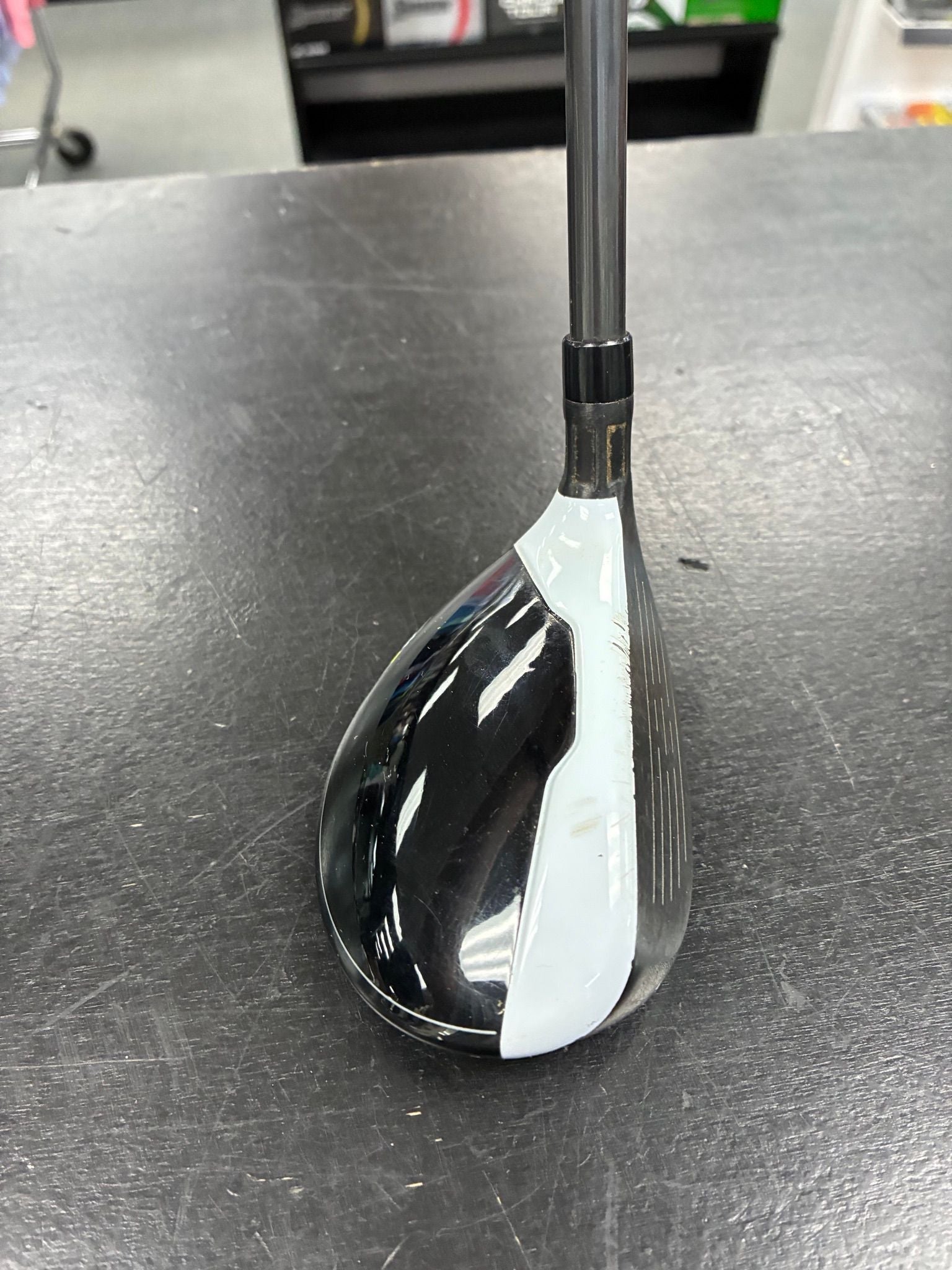 TaylorMade M2 4 Hybrid Right Hand Stiff Flex (Used) - Black Girl Golf