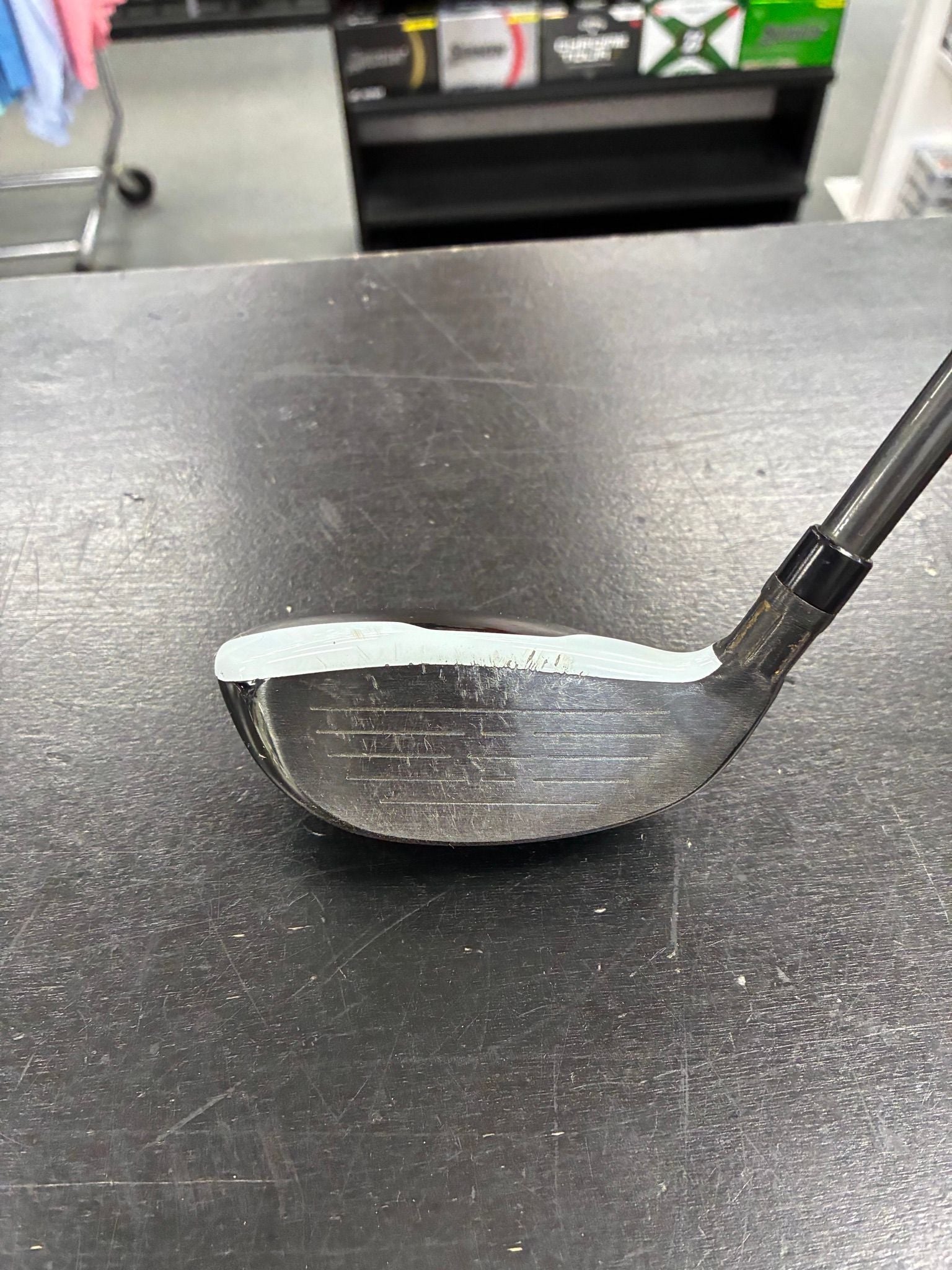 TaylorMade M2 4 Hybrid Right Hand Stiff Flex (Used) - Black Girl Golf