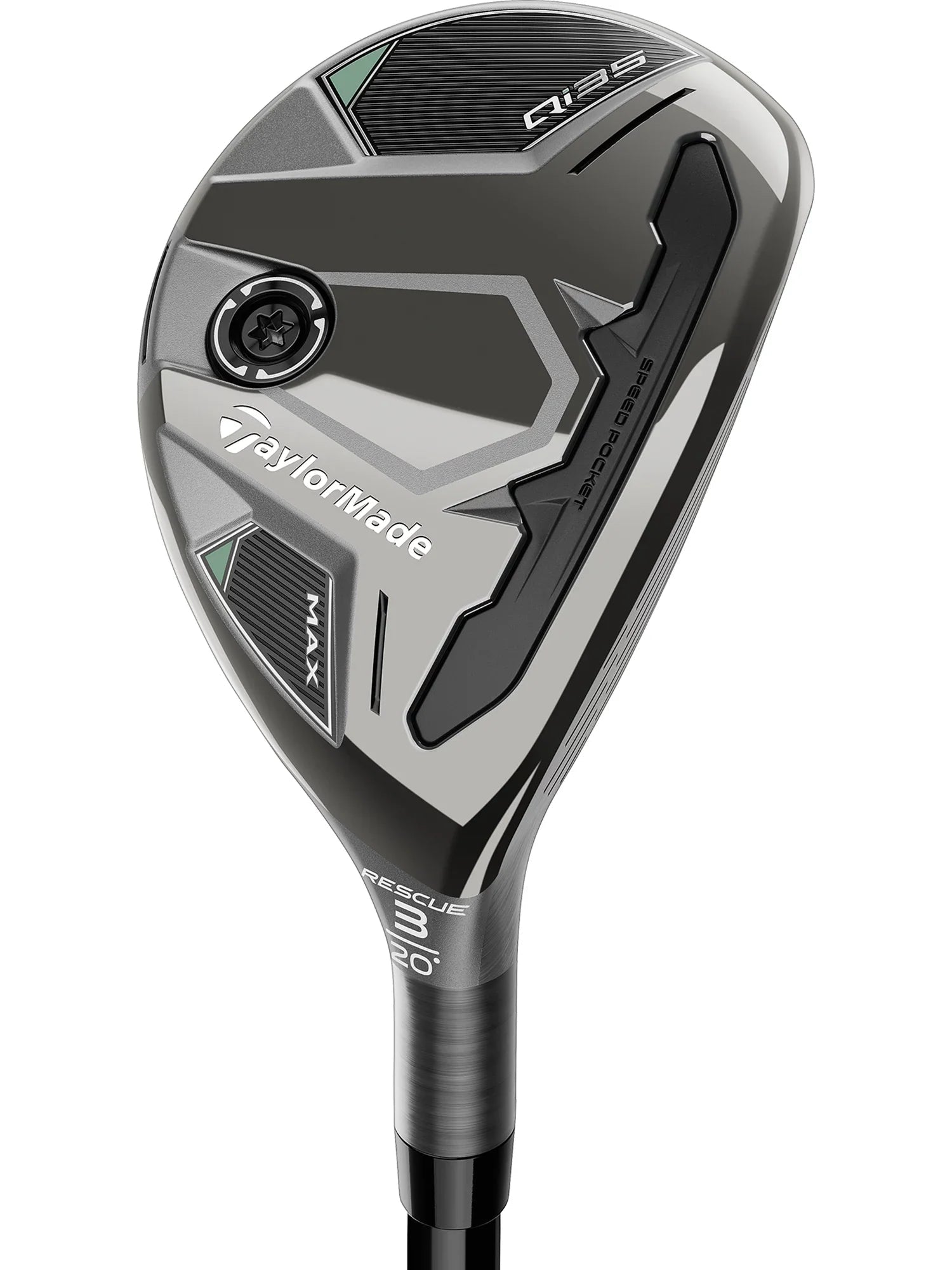 TaylorMade Qi35 Max Rescue Hybrid - Black Girl Golf