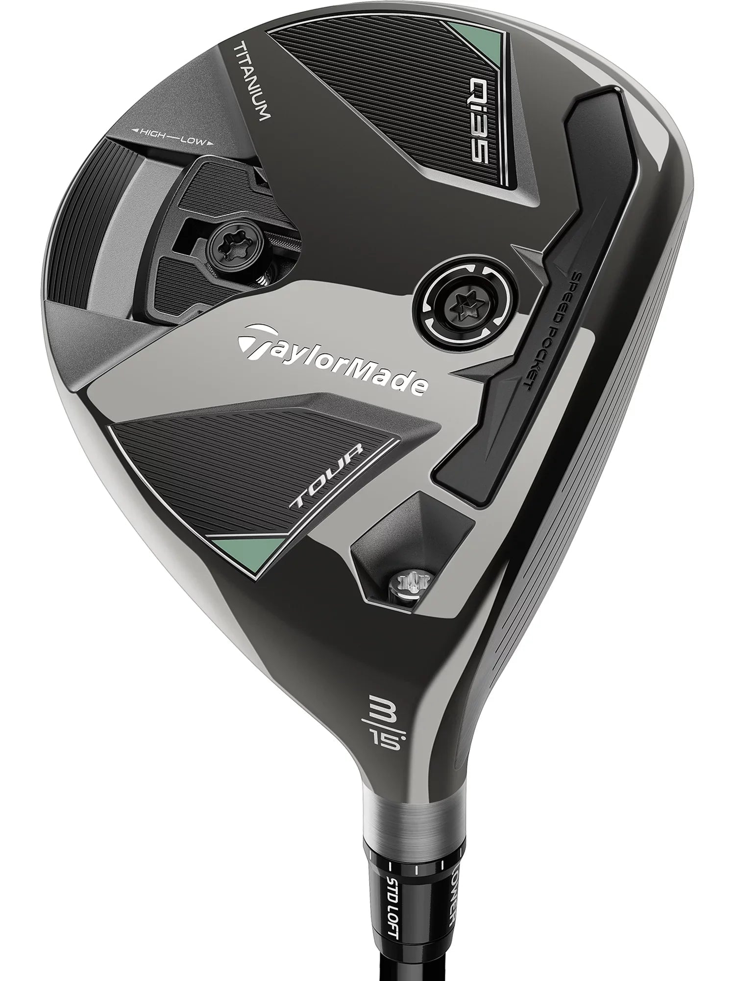 TaylorMade Qi35 Tour Fairway Wood - Black Girl Golf