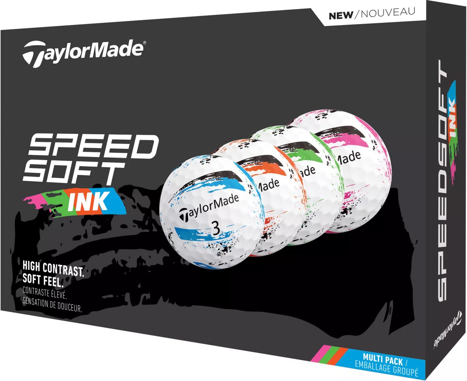 TaylorMade SpeedSoft Golf Balls - Black Girl Golf