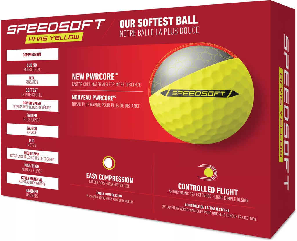 TaylorMade SpeedSoft Golf Balls - Black Girl Golf