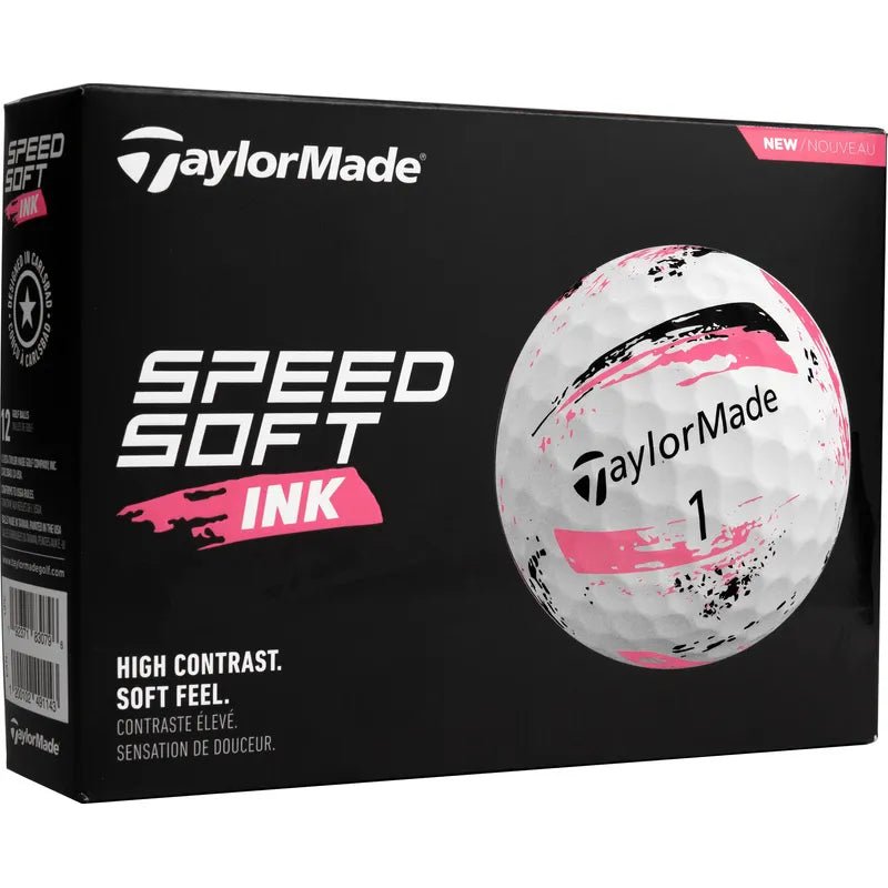 TaylorMade SpeedSoft Golf Balls - Black Girl Golf