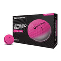 TaylorMade SpeedSoft Pink Golf Balls - Black Girl Golf