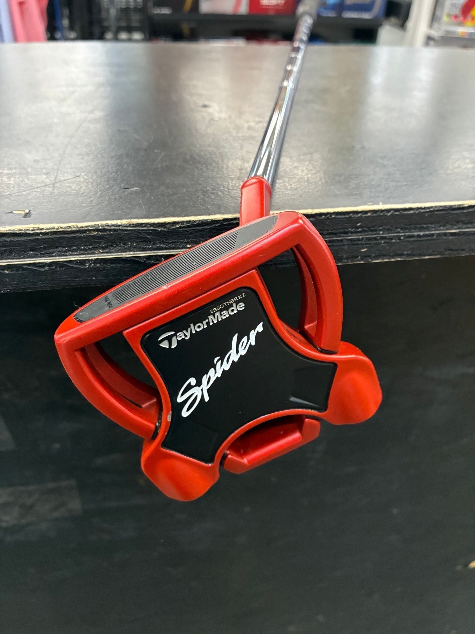 TaylorMade Spider Red Small Slant Right Hand Putter 34" (Used) - Black Girl Golf