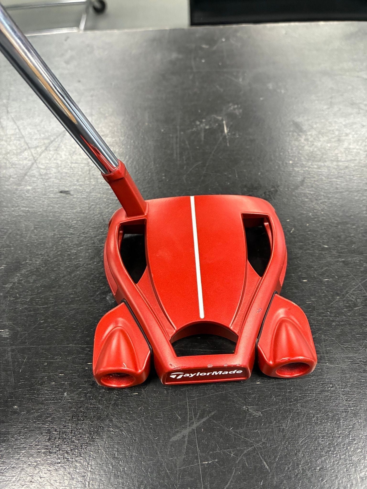 TaylorMade Spider Red Small Slant Right Hand Putter 34" (Used) - Black Girl Golf