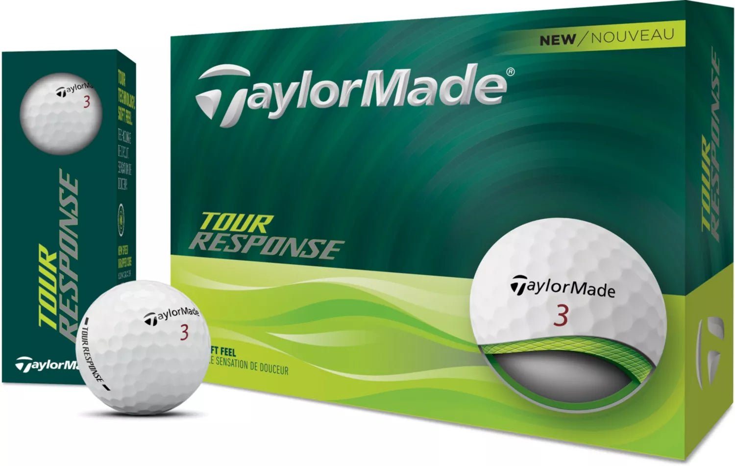 TaylorMade Tour Response Golf Balls - Black Girl Golf