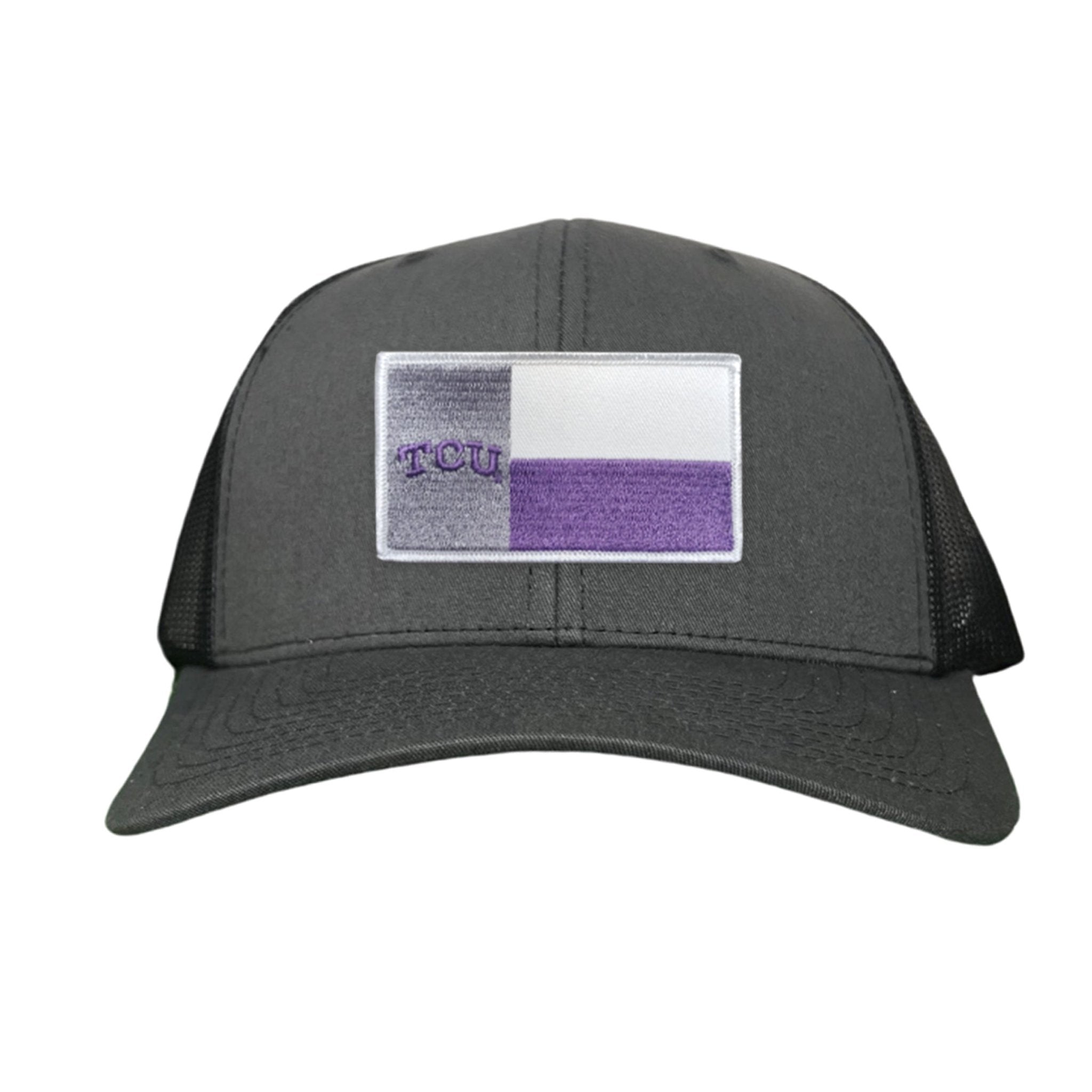 TCU Rectangle State Flag / Hats / 263 - Black Girl Golf