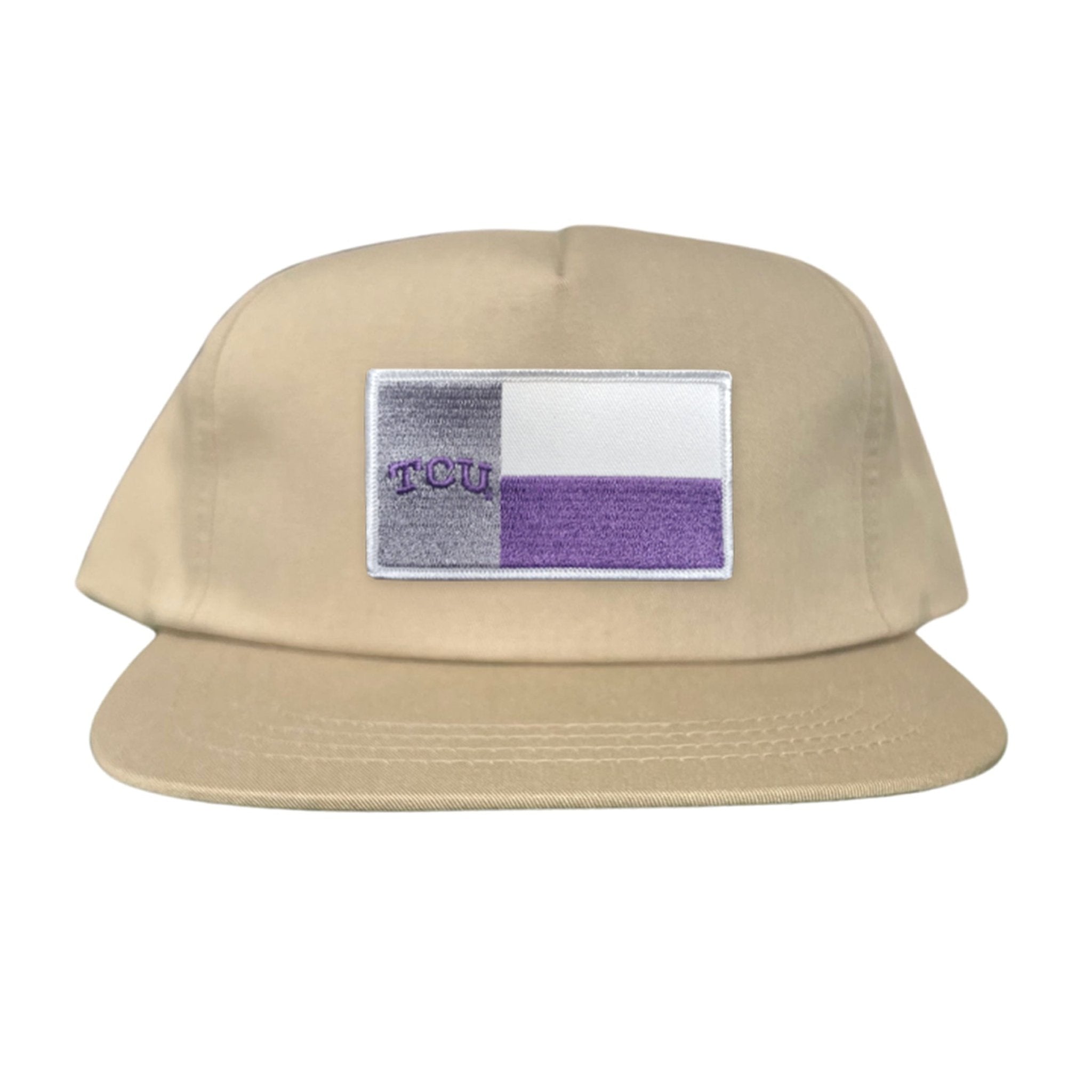TCU Rectangle State Flag / Hats / 263 - Black Girl Golf