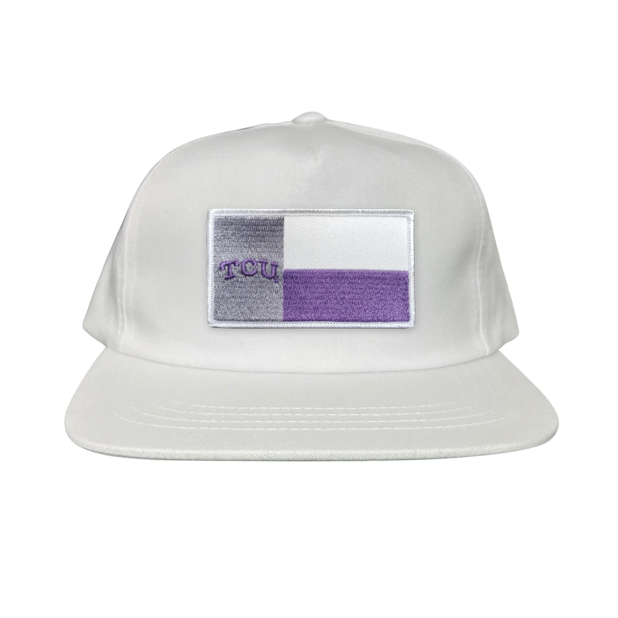 TCU Rectangle State Flag / Hats / 263 - Black Girl Golf