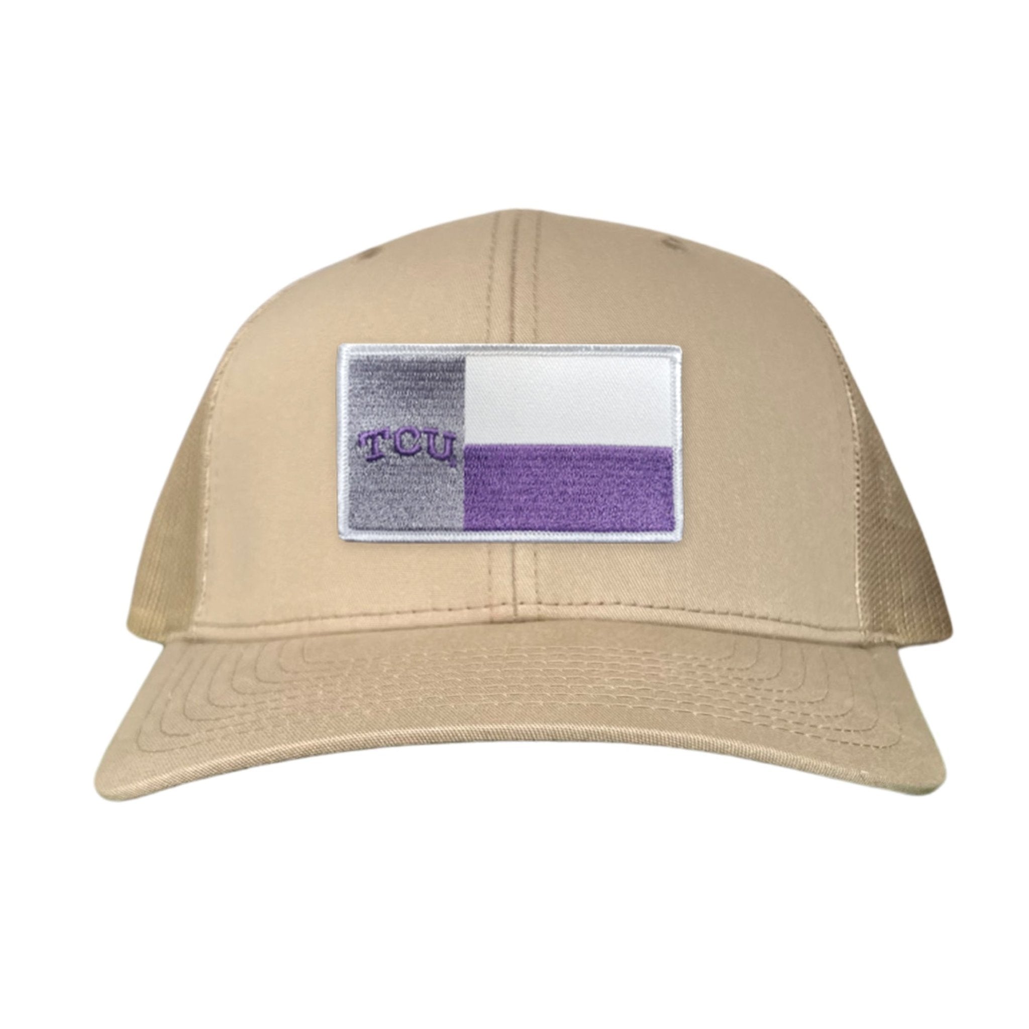 TCU Rectangle State Flag / Hats / 263 - Black Girl Golf