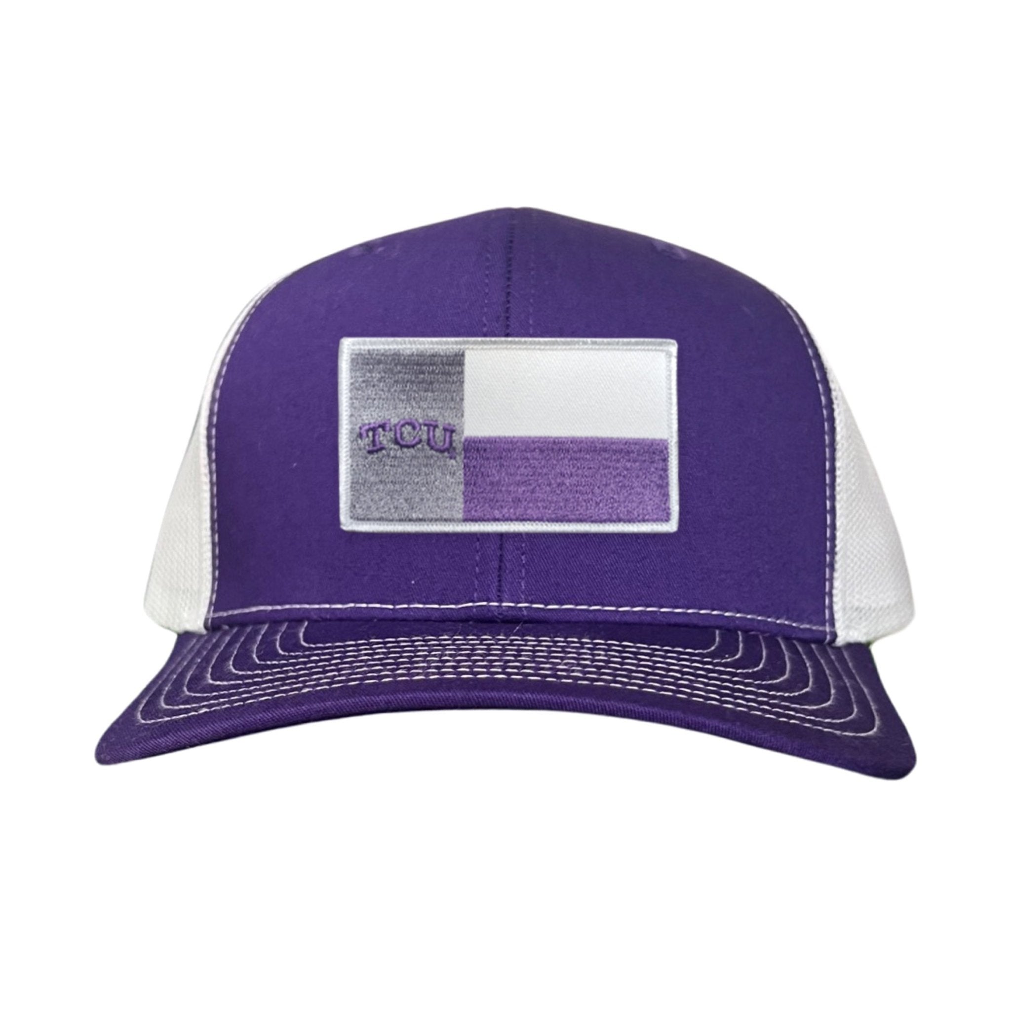 TCU Rectangle State Flag / Hats / 263 - Black Girl Golf
