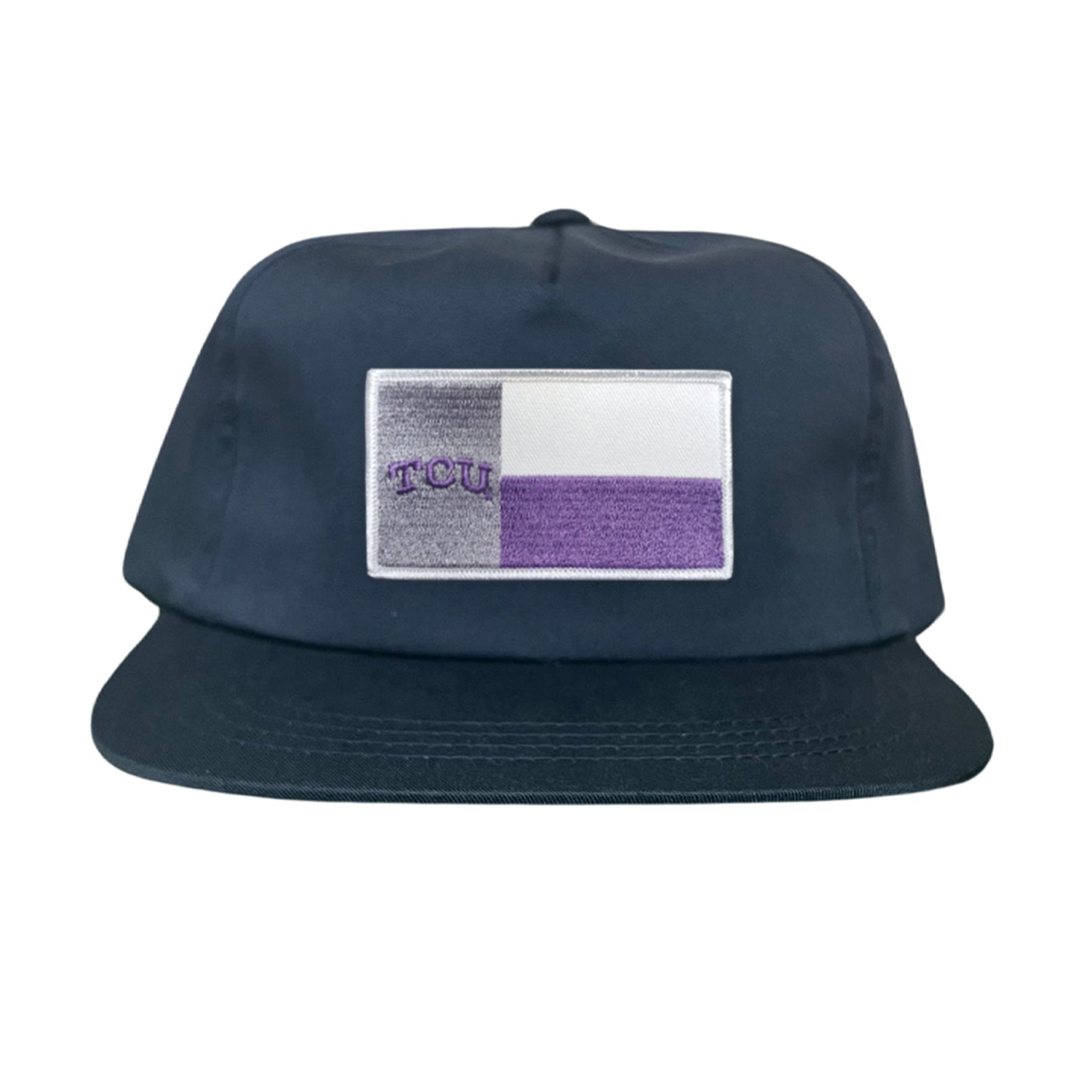 TCU Rectangle State Flag / Hats / 263 - Black Girl Golf