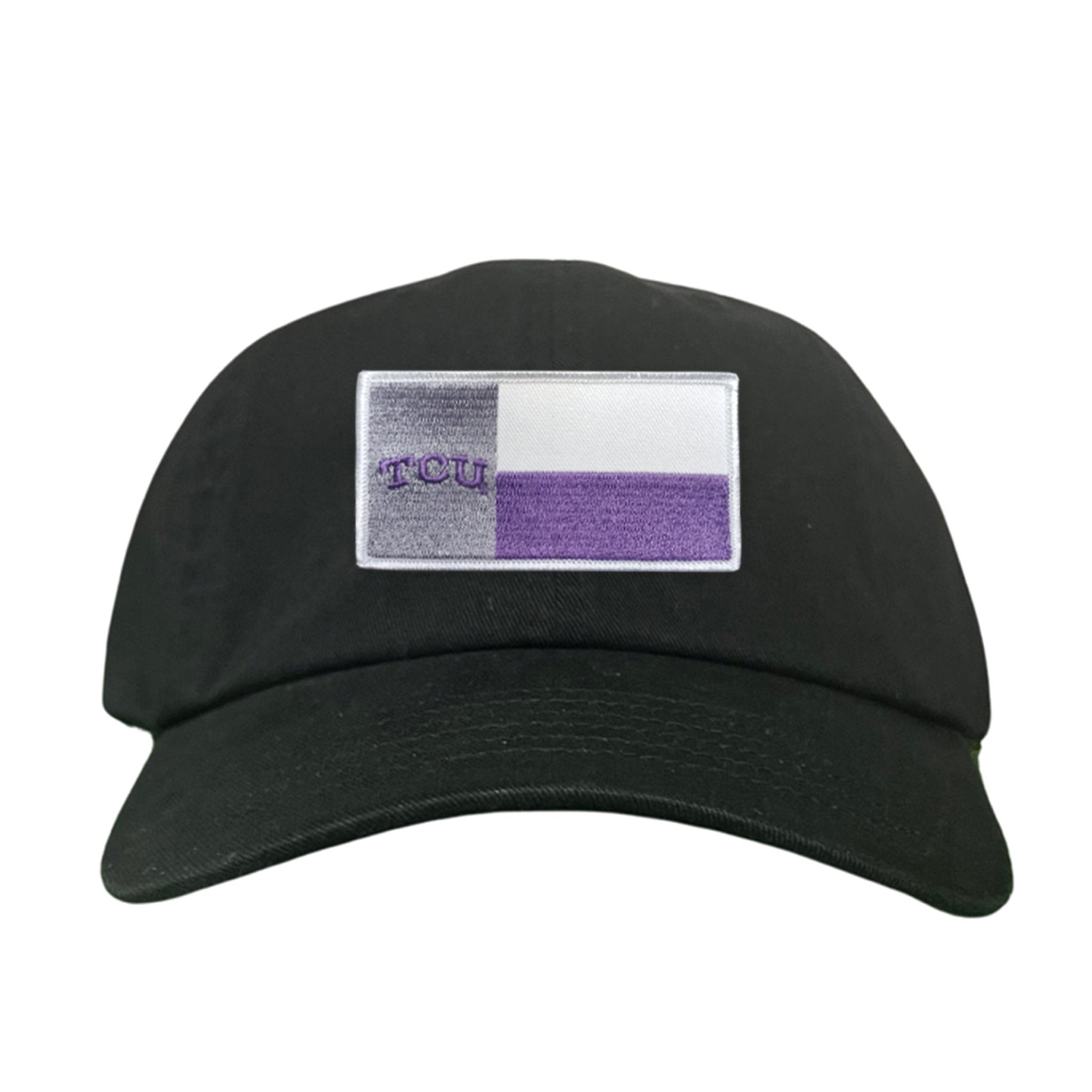 TCU Rectangle State Flag / Hats / 263 - Black Girl Golf