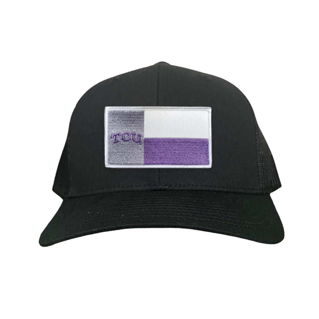 TCU Rectangle State Flag / Hats / 263 - Black Girl Golf