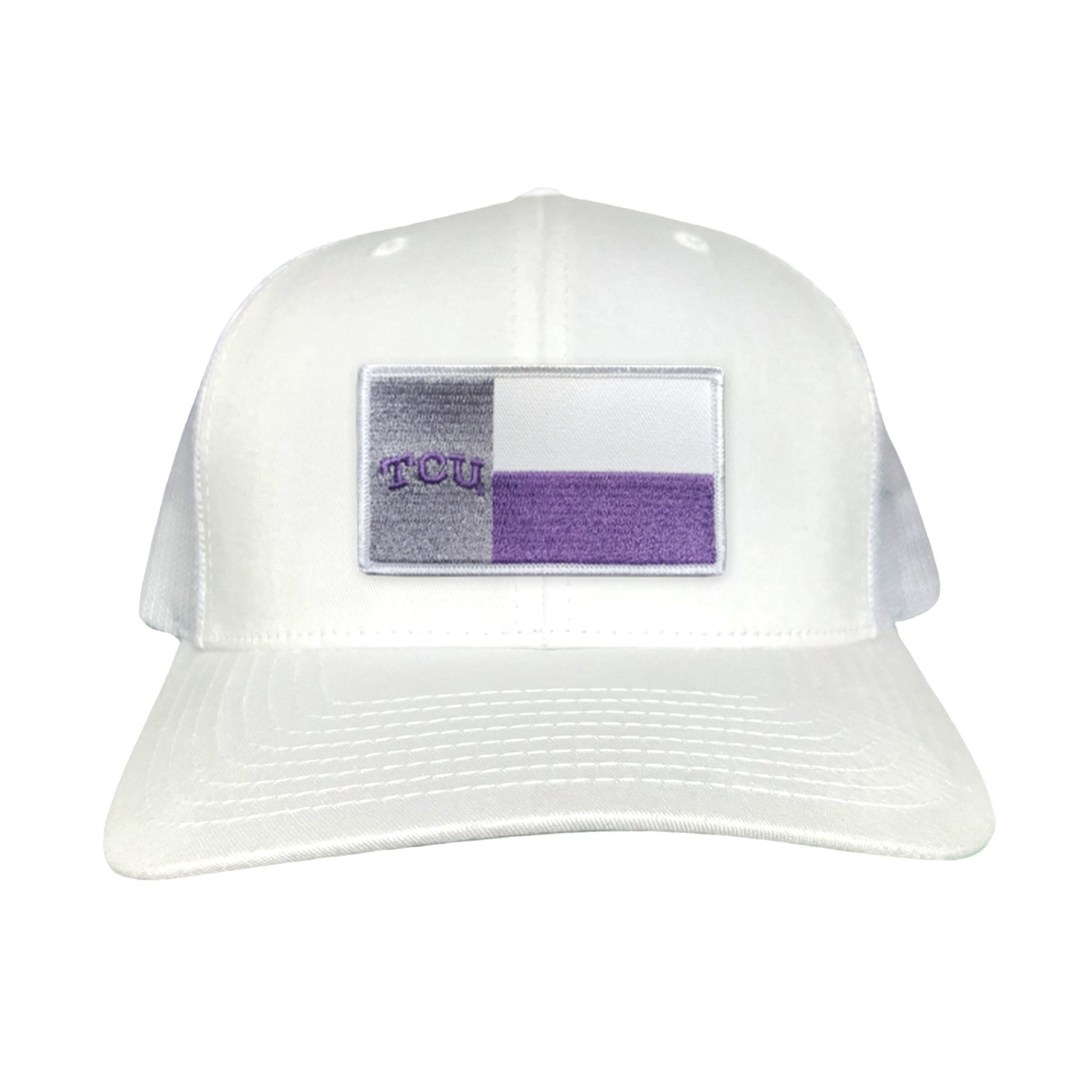 TCU Rectangle State Flag / Hats / 263 - Black Girl Golf