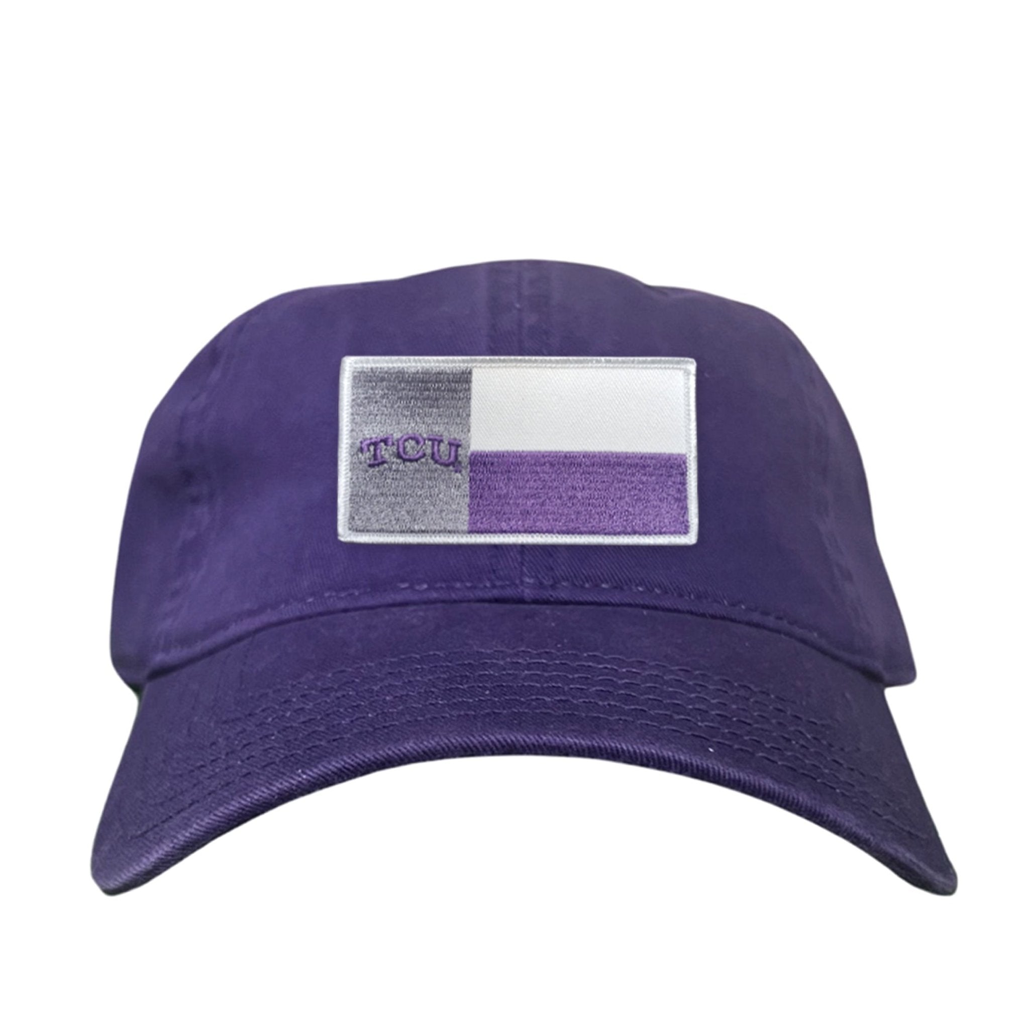 TCU Rectangle State Flag / Hats / 263 - Black Girl Golf