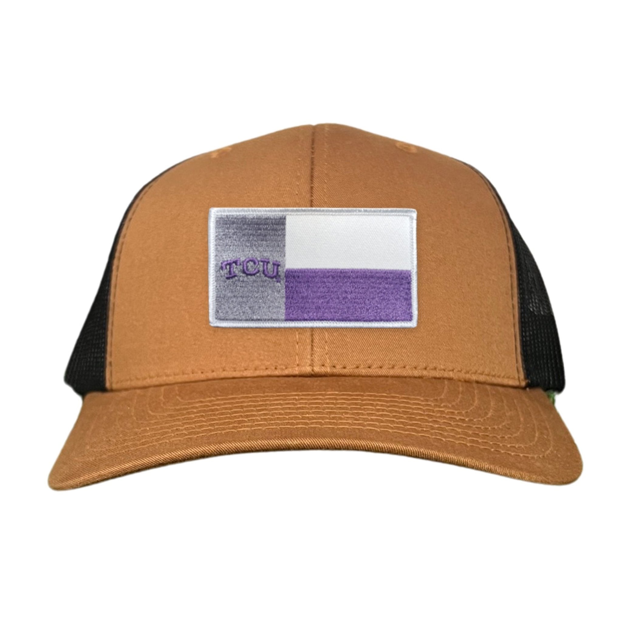 TCU Rectangle State Flag / Hats / 263 - Black Girl Golf
