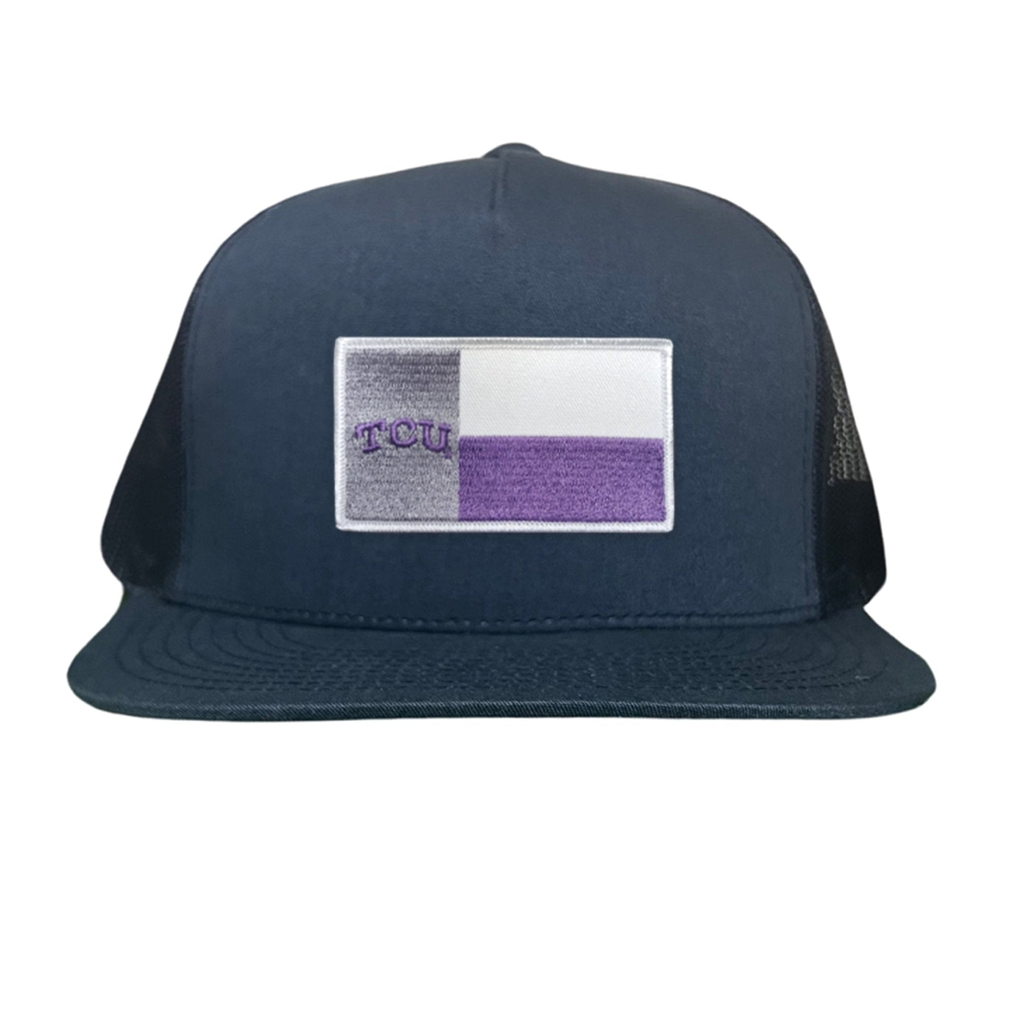 TCU Rectangle State Flag / Hats / 263 - Black Girl Golf