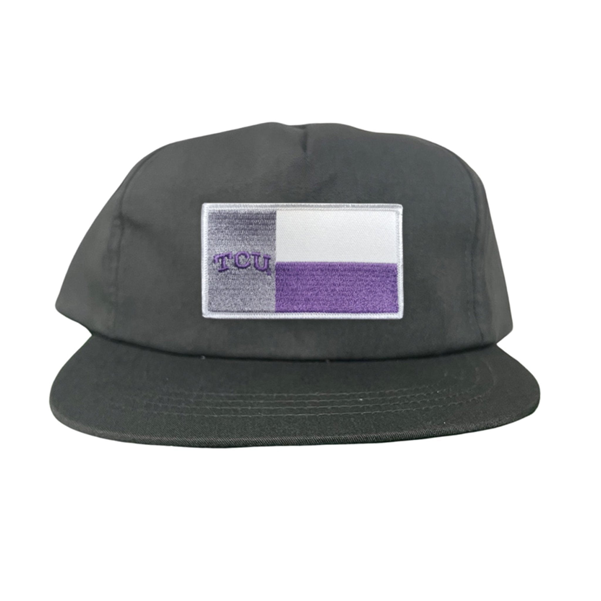 TCU Rectangle State Flag / Hats / 263 - Black Girl Golf