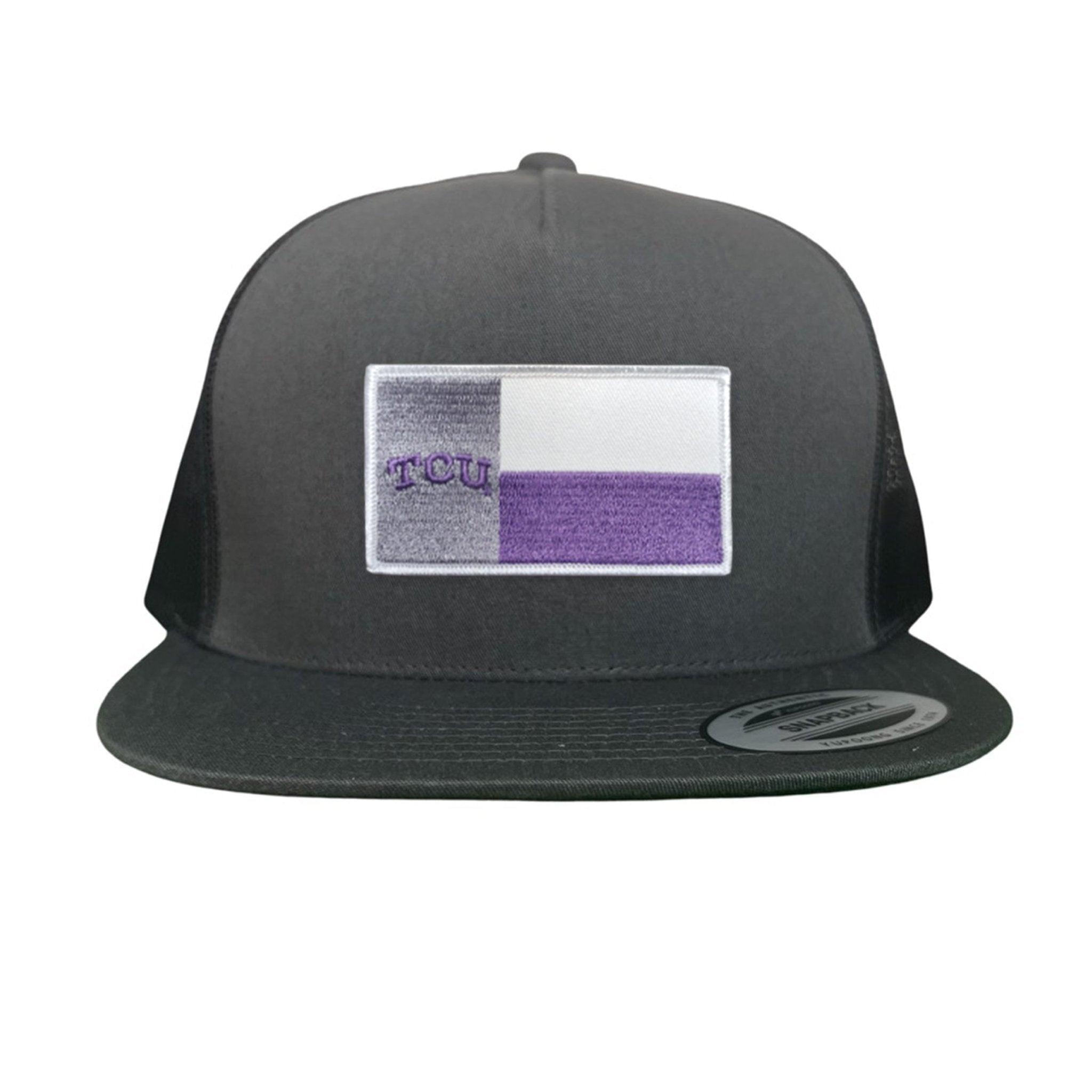 TCU Rectangle State Flag / Hats / 263 - Black Girl Golf