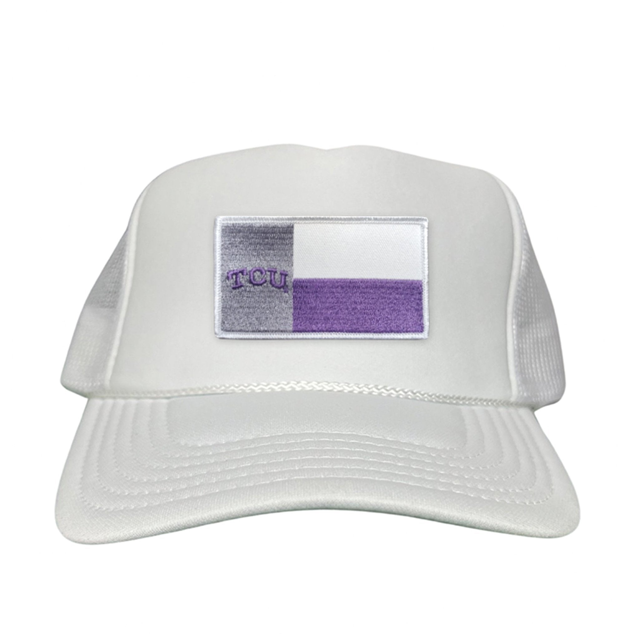 TCU Rectangle State Flag / Hats / 263 - Black Girl Golf