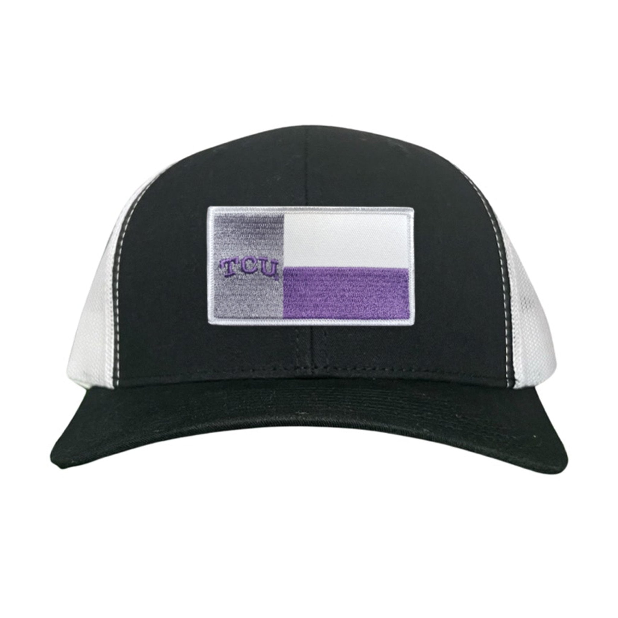 TCU Rectangle State Flag / Hats / 263 - Black Girl Golf