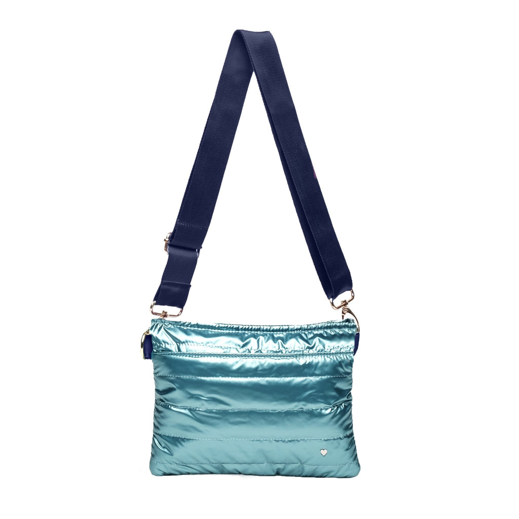 Teal Padded Crossbody Belt Bag - Black Girl Golf