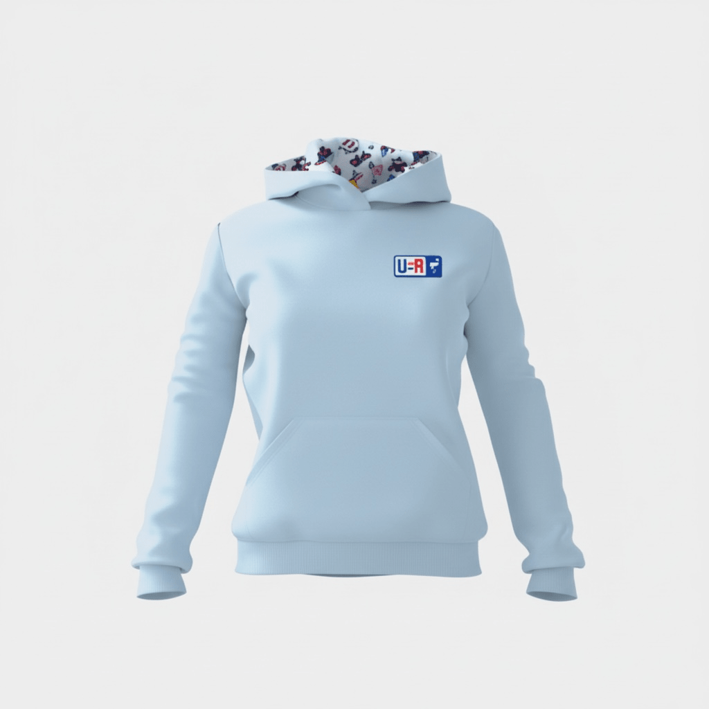 Team USA Performance Hoodie | Lightweight Golf Hoodie | Moisture-Wicking Stretch Fabric | Team USA Collection | Unisex | True to Size - Black Girl Golf