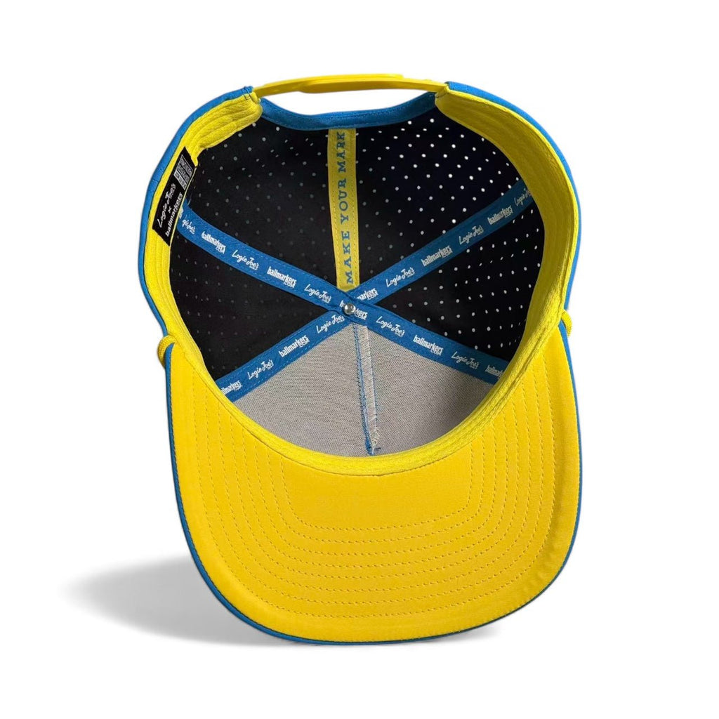 Tequila and Lime Golf Hat | Snapback Cap | Built - in Magnetic Ball Marker Holder + Marker Included | Adjustable | Shot Glass - Black Girl Golf