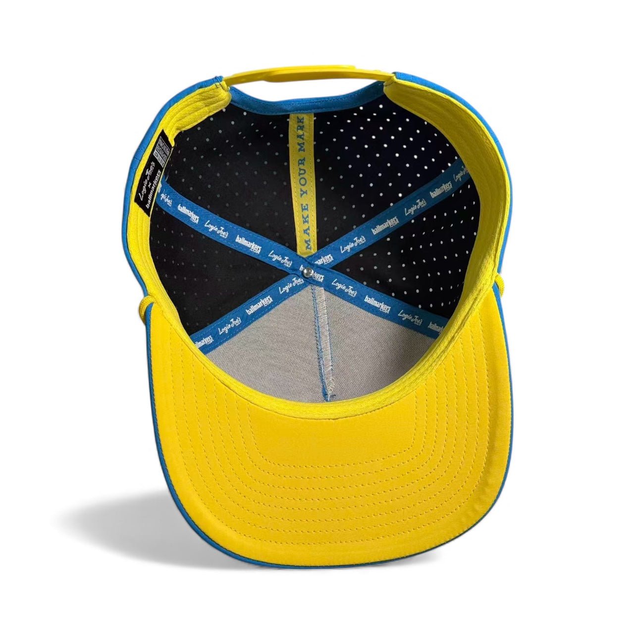 Tequila and Lime Golf Hat | Snapback Cap | Built - in Magnetic Ball Marker Holder + Marker Included | Adjustable | Shot Glass - Black Girl Golf