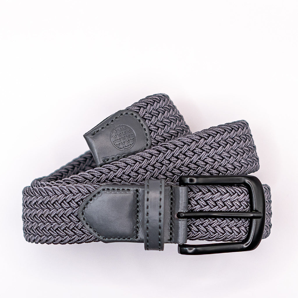 The Looper Belt - Grey - Black Girl Golf