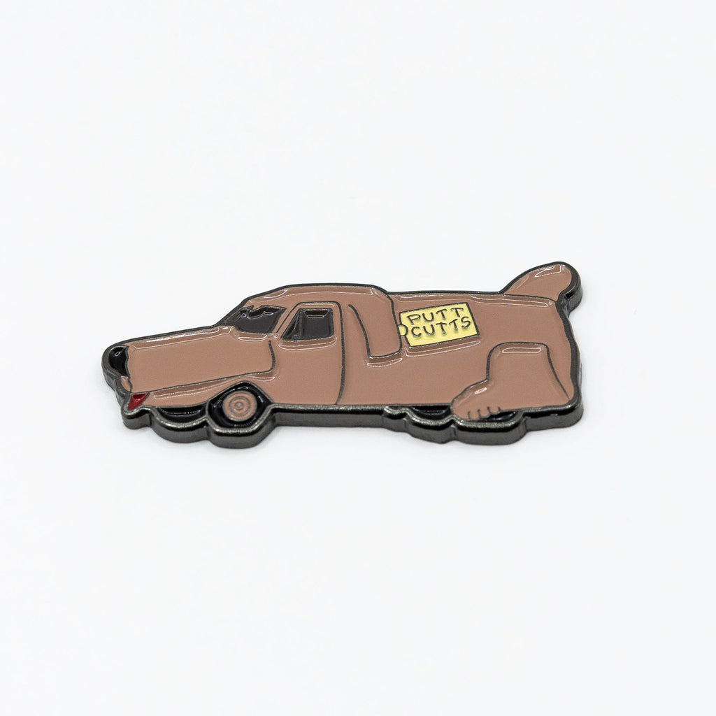 The Shaggin Wagon Ball Marker - Black Girl Golf