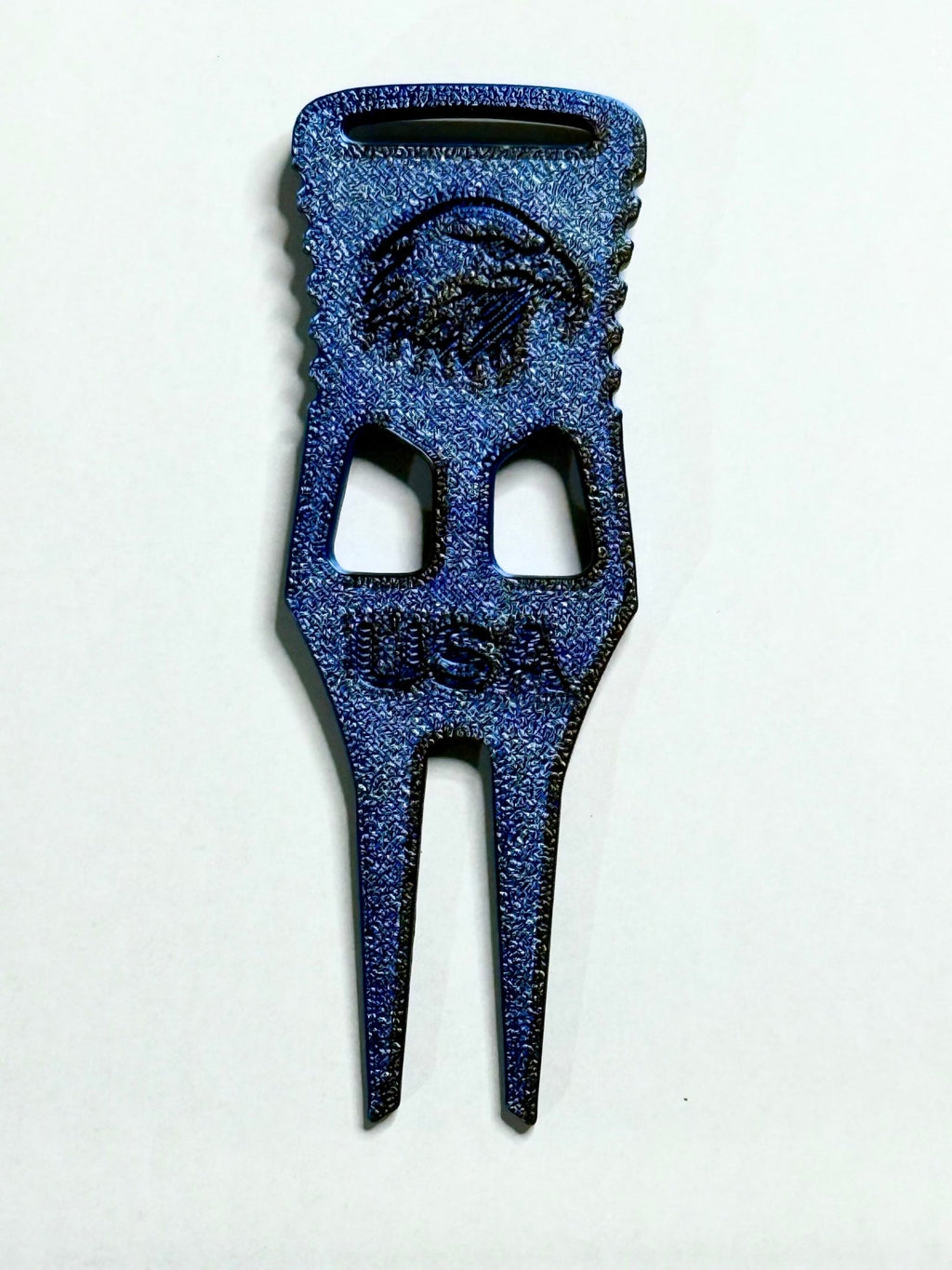 "The Vet" Divot Tool & Ball Marker 1.0 - Twelve - Black Girl Golf