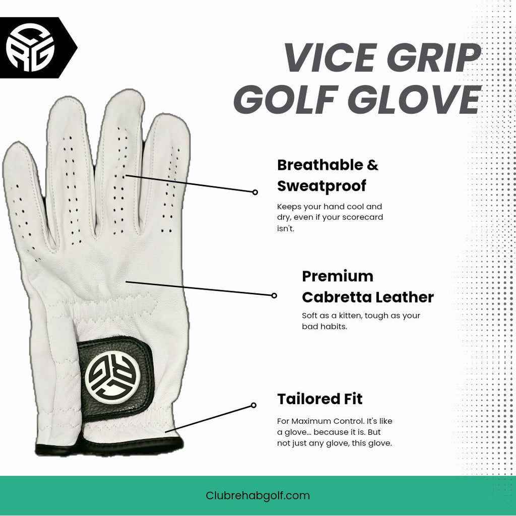 The Vice Grip Golf Glove - Black Girl Golf