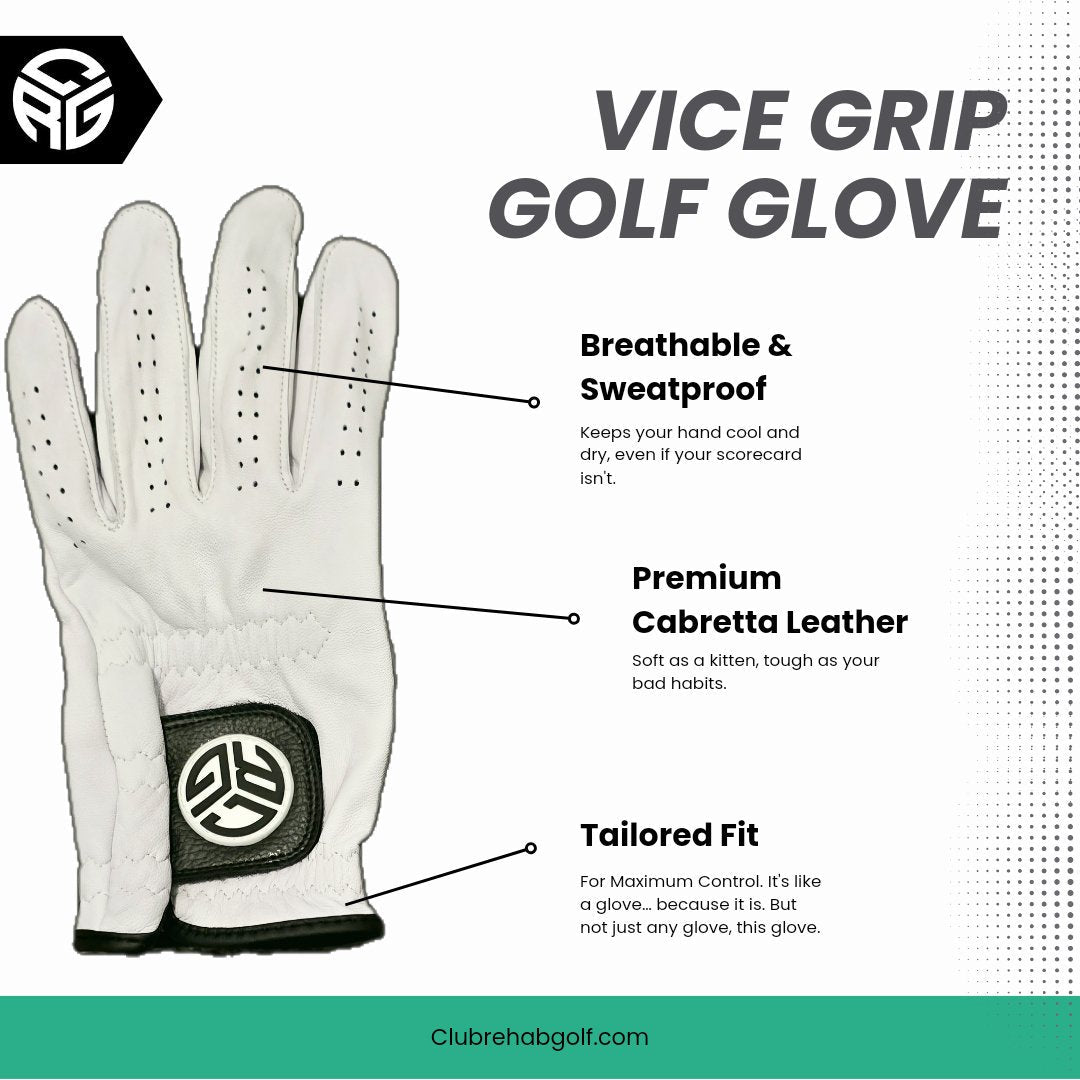 The Vice Grip Golf Glove - Black Girl Golf