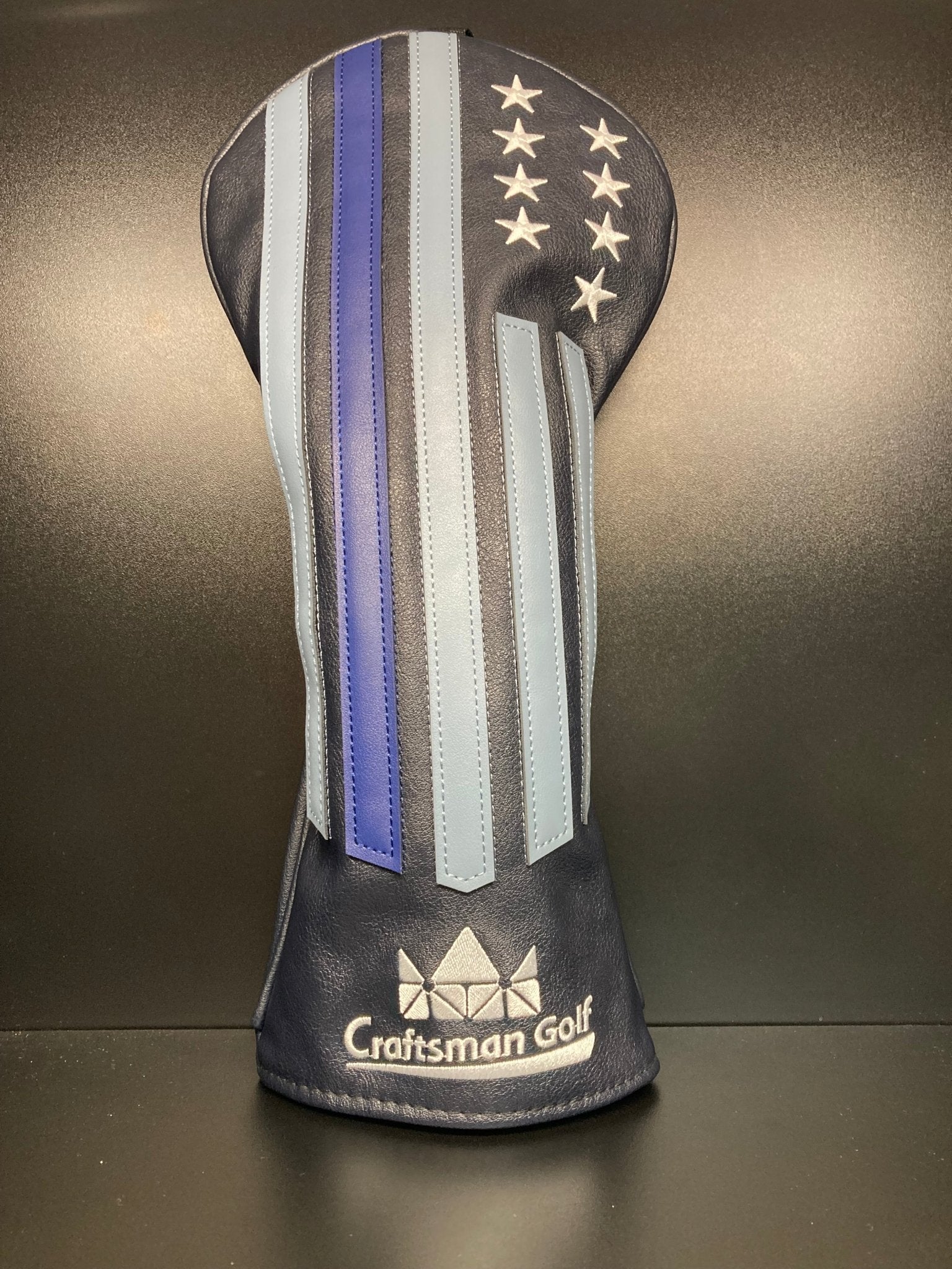 Thin Blue Line USA Flag Headcover - Black Girl Golf