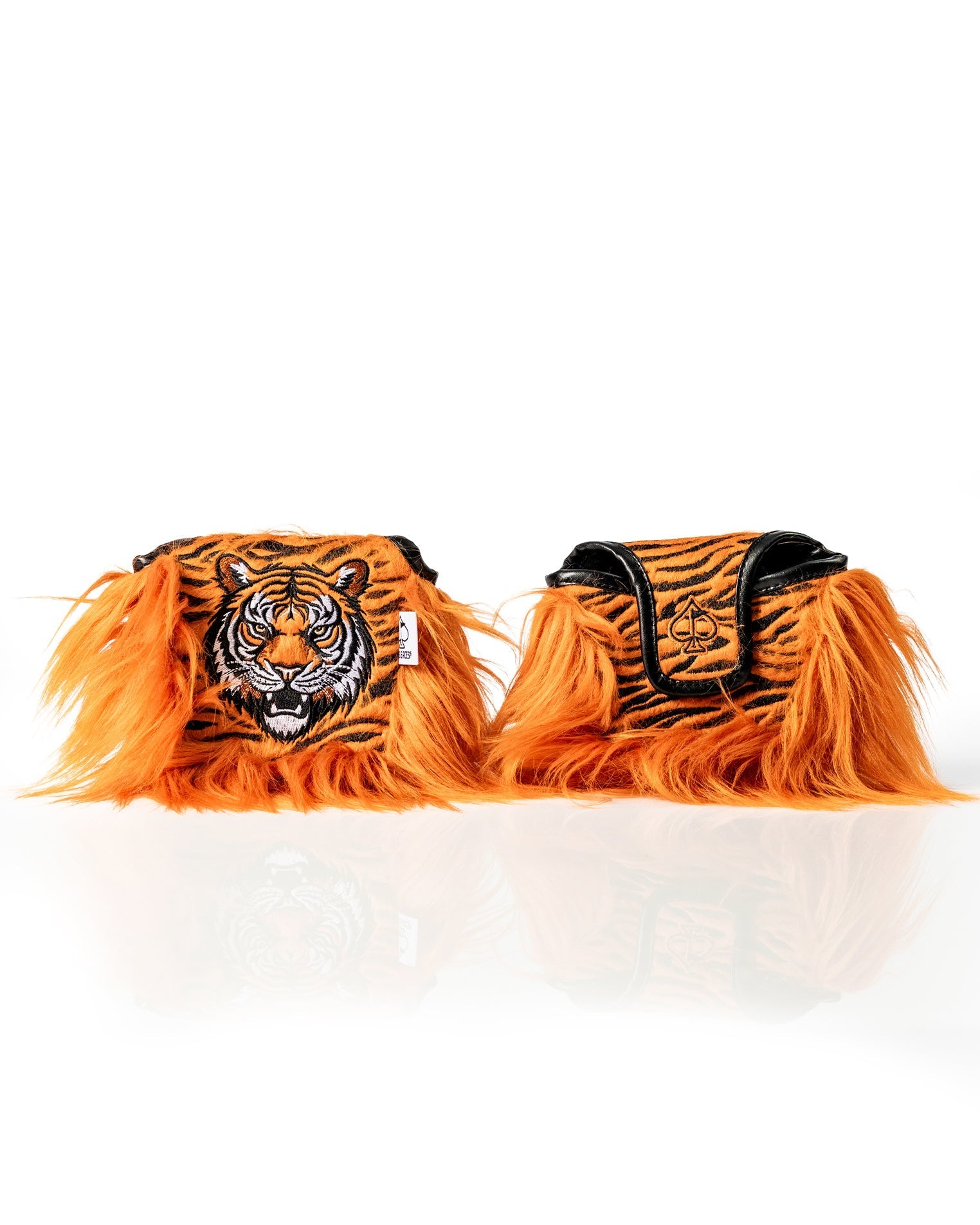 Tiger - Mallet Putter Cover - Black Girl Golf